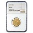 1879 $5 Liberty Gold Half Eagle MS-61 NGC