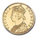 1879-B India-British Gold 10 Rupees PF-62 NGC (Restrike) 1879-B India-British Gold 10 Rupees PF-62 NGC (Restrike)
