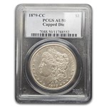 1879-CC Morgan Dollar AU-50 PCGS (Capped CC)