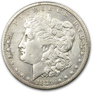 1879-CC Morgan Dollar Capped CC XF Details (Obv Scratched) 1879-CC Morgan Dollar Capped CC XF Details (Obv Scratched)