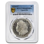 1879-CC Morgan Dollar DMPL MS-64 PCGS (Capped Die)