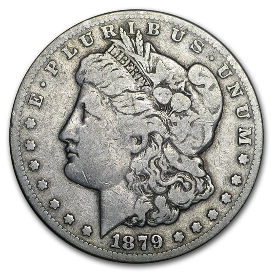 1879-CC Morgan Dollar Fine
