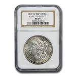 1879-CC Morgan Dollar MS-60 NGC (VAM-3 Capped CC)