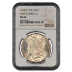 1879-CC Morgan Dollar MS-62 NGC (VAM-3 Capped CC Top-100)