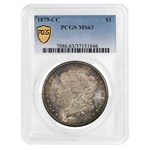 1879-CC Morgan Dollar MS-63 PCGS