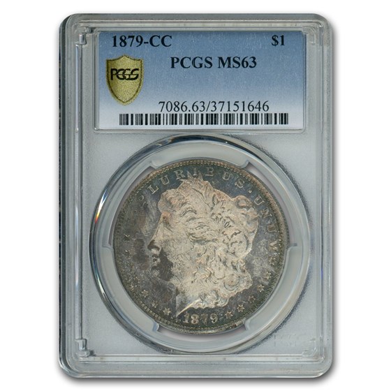 1879-CC Morgan Dollar MS-63 PCGS
