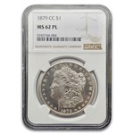 1879-CC Morgan Dollar PL MS-62 NGC