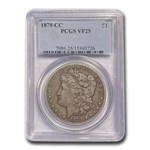 1879-CC Morgan Dollar VF-25 PCGS