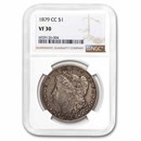1879-CC Morgan Dollar VF-30 NGC