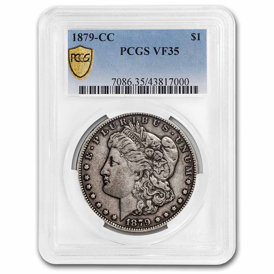Buy 1879-CC Morgan Dollar VF-35 PCGS | APMEX