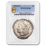 1879-CC Morgan Dollar XF-45 PCGS
