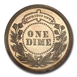 1879 Dime Pattern PR-67 Cameo PCGS (J-1584)