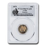 1879 Dime Pattern PR-67 Cameo PCGS (J-1584)