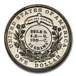 1879 Goloid Metric Dollar Pattern PR-67 Cameo PCGS (J-1622)