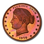 1879 Goloid Metric Pattern Dollar PR-65 PCGS ( J-1623, Red)