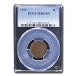 1879 Indian Head Cent MS-64 PCGS (Brown)