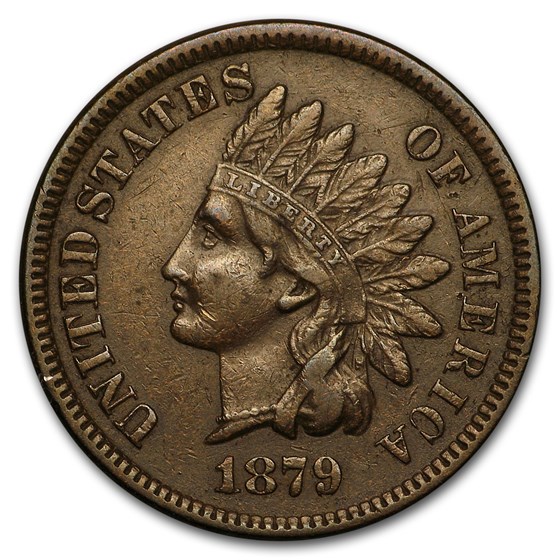 1879 Indian Head Cent XF