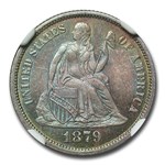 1879 Liberty Seated Dime MS-66+ NGC CAC