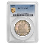 1879 Liberty Seated Half Dollar MS-62 PCGS