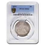 1879 Liberty Seated Half Dollar MS-66 PCGS