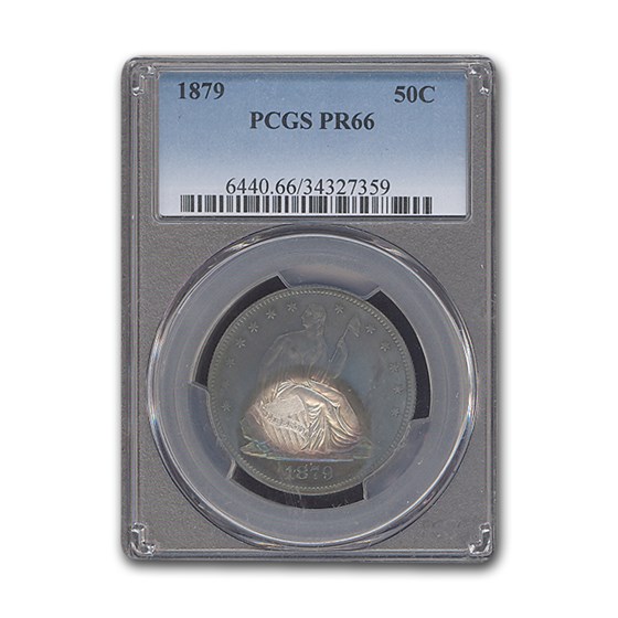 1879 Liberty Seated Half Dollar PR-66 PCGS 1879 Liberty Seated Half Dollar PR-66 PCGS