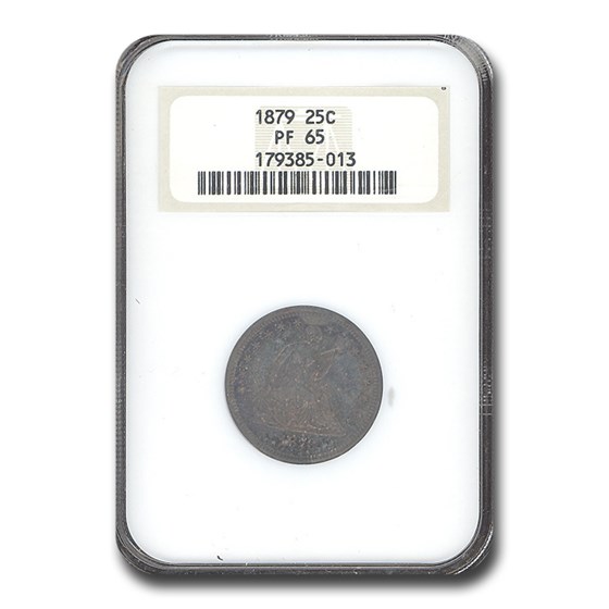 1879 Liberty Seated Quarter PF-65 NGC 1879 Liberty Seated Quarter PF-65 NGC