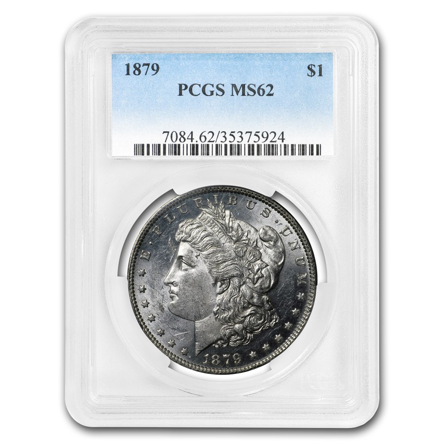 1879 Morgan Dollar MS-62 PCGS