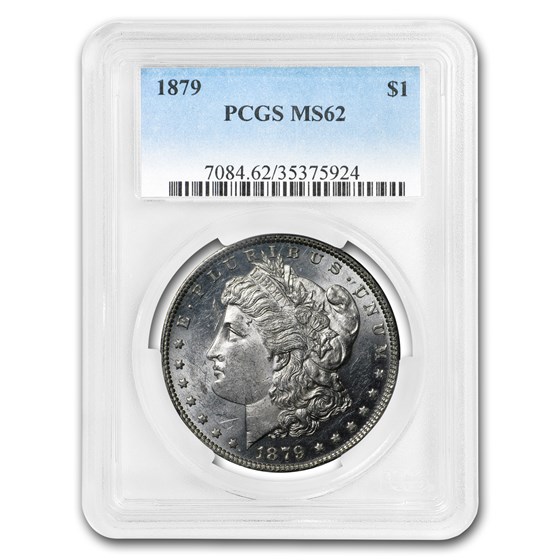 1879 Morgan Dollar MS-62 PCGS 1879 Morgan Dollar MS-62 PCGS