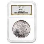 1879 Morgan Dollar MS-63 NGC