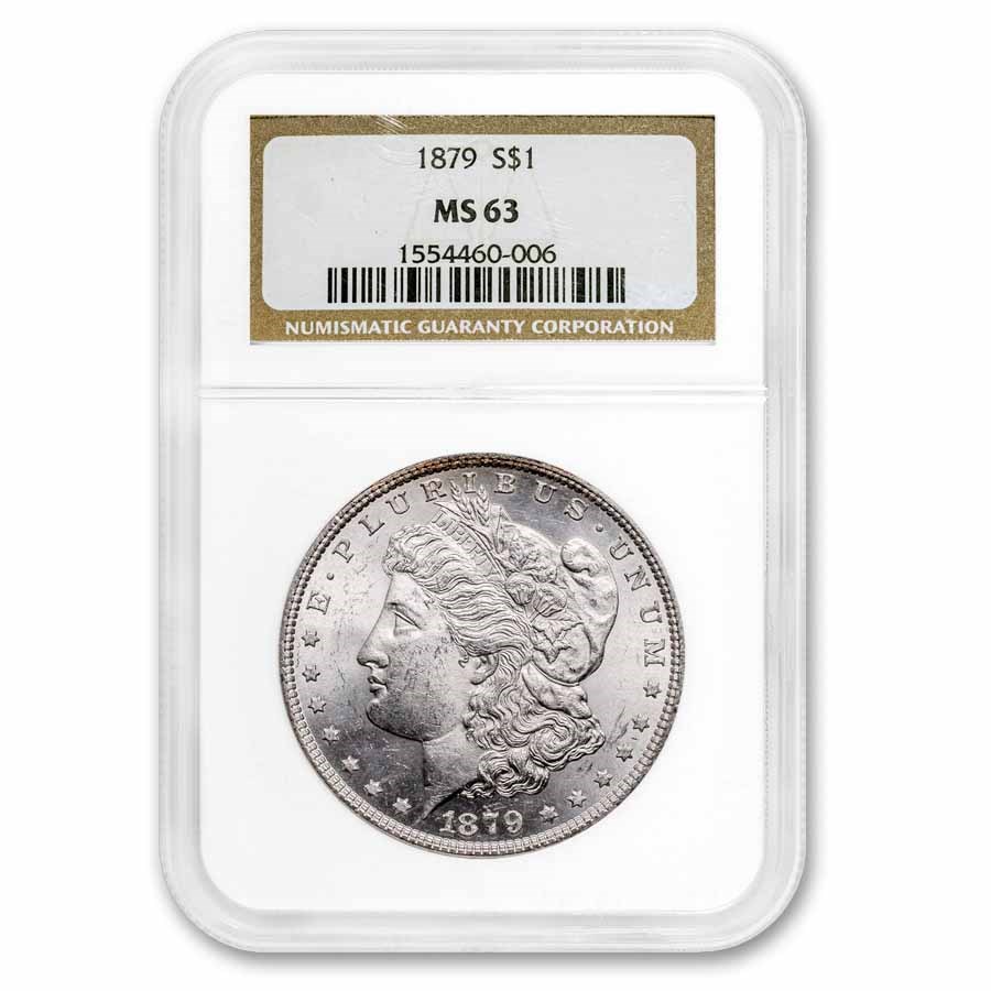 1879 Morgan Dollar MS-63 NGC