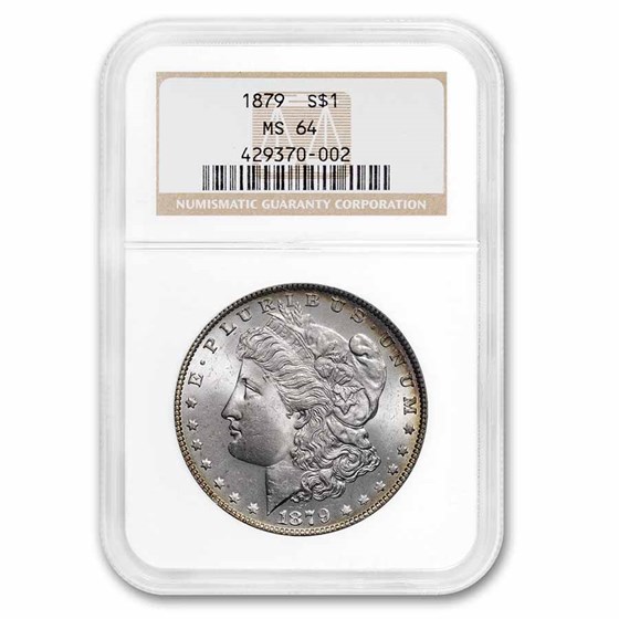 1879 Morgan Dollar MS-64 NGC 1879 Morgan Dollar MS-64 NGC