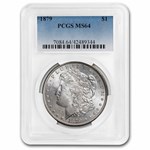 1879 Morgan Dollar MS-64 PCGS