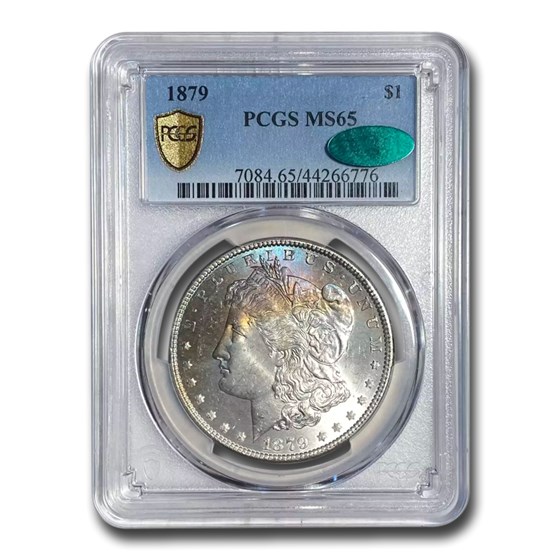 1879 Morgan Dollar MS-65 PCGS CAC 1879 Morgan Dollar MS-65 PCGS CAC
