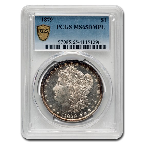 1879 Morgan Dollar MS-65 PCGS DMPL 1879 Morgan Dollar MS-65 PCGS DMPL