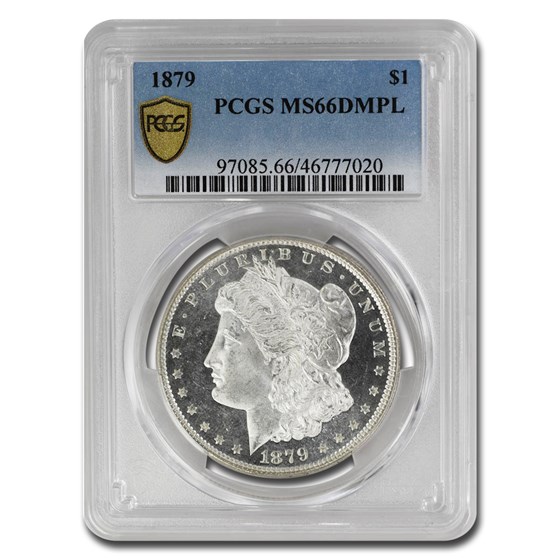 1879 Morgan Dollar MS-66 PCGS (DMPL) 1879 Morgan Dollar MS-66 PCGS (DMPL)