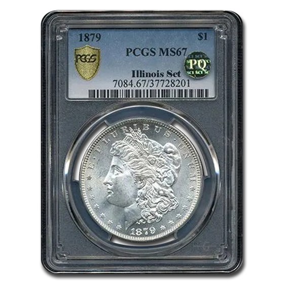 1879 Morgan Dollar MS-67 PCGS 1879 Morgan Dollar MS-67 PCGS