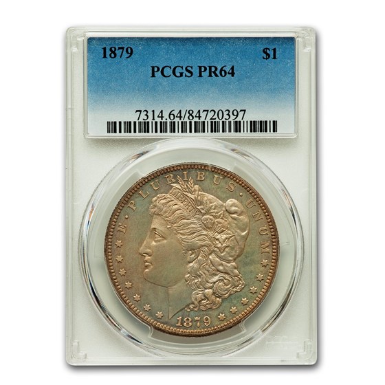 1879 Morgan Dollar PR-64 PCGS 1879 Morgan Dollar PR-64 PCGS