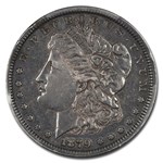 1879 Morgan Dollar XF-45 PCGS (Mint Error, Partial Collar Strike)