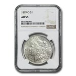 1879-O Morgan Dollar AU-55 NGC