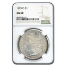1879-O Morgan Dollar MS-60 NGC