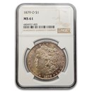 1879-O Morgan Dollar MS-61 NGC