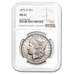 1879-O Morgan Dollar MS-61 NGC
