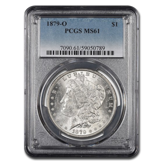 1879-O Morgan Dollar MS-61 PCGS 1879-O Morgan Dollar MS-61 PCGS