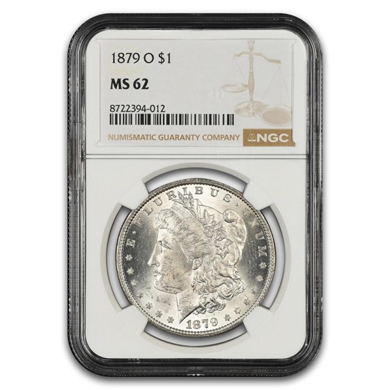 1879-O Morgan Dollar MS-62 NGC
