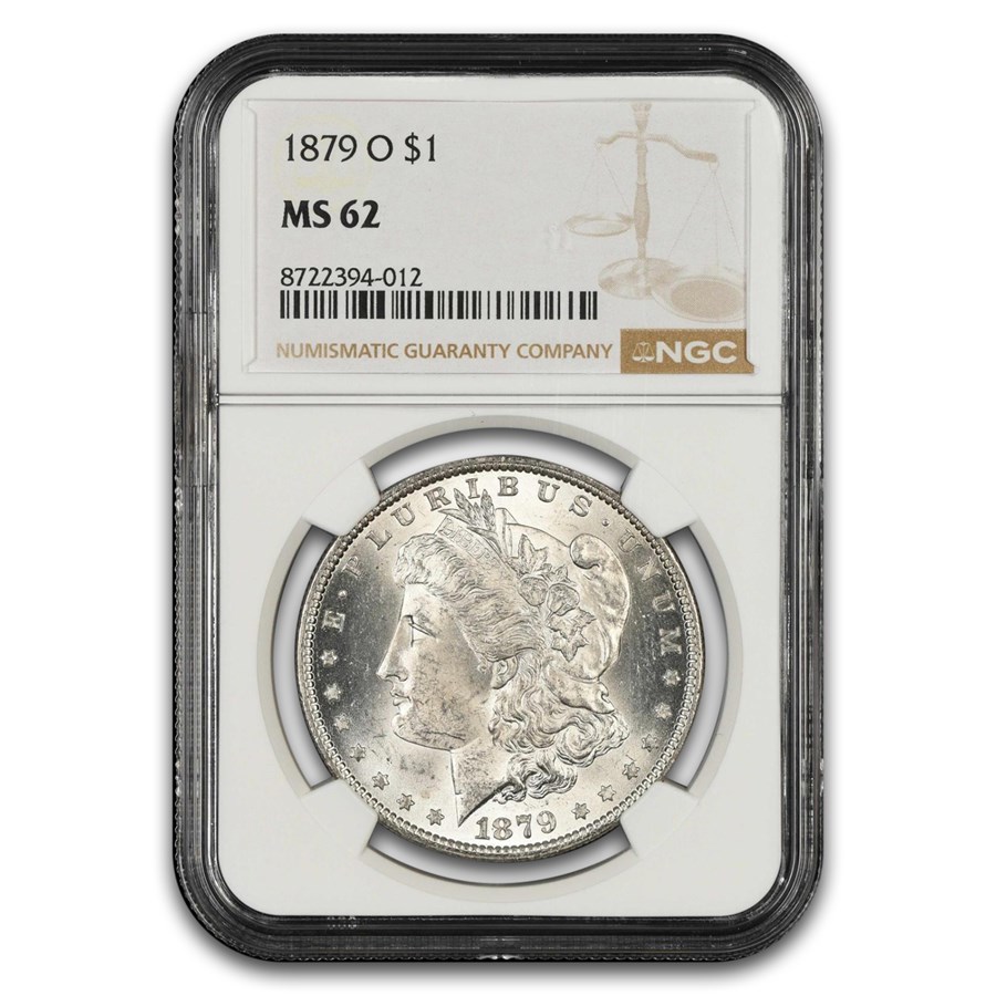 1879-O Morgan Dollar MS-62 NGC
