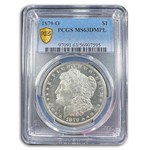 1879-O Morgan Dollar MS-63 DMPL PCGS