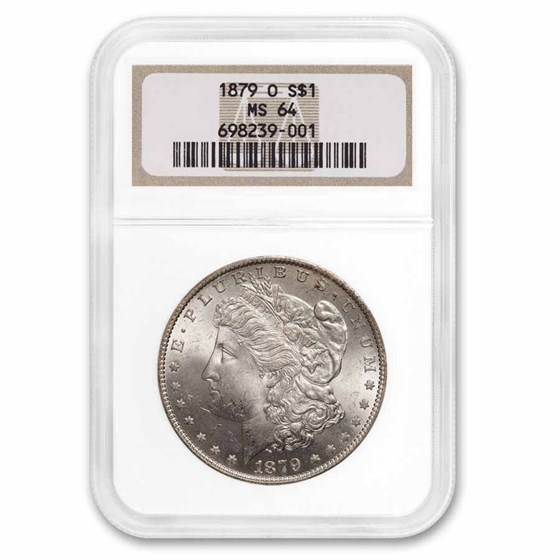1879-O Morgan Dollar MS-64 NGC 1879-O Morgan Dollar MS-64 NGC