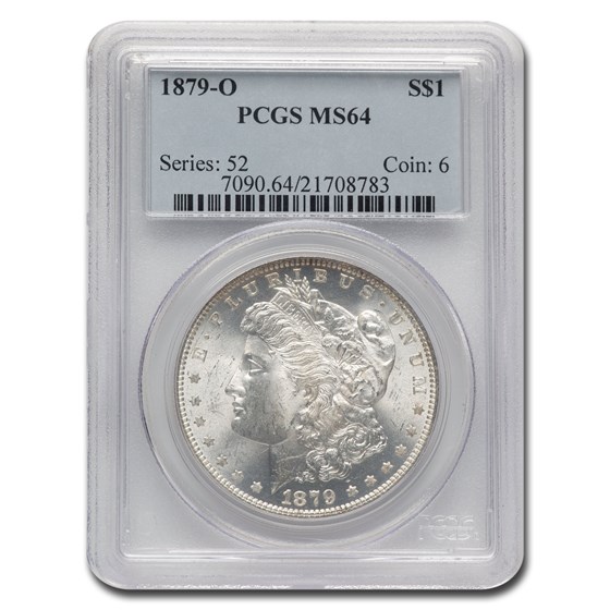 1879-O Morgan Dollar MS-64 PCGS 1879-O Morgan Dollar MS-64 PCGS