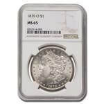 1879-O Morgan Dollar MS-65 NGC