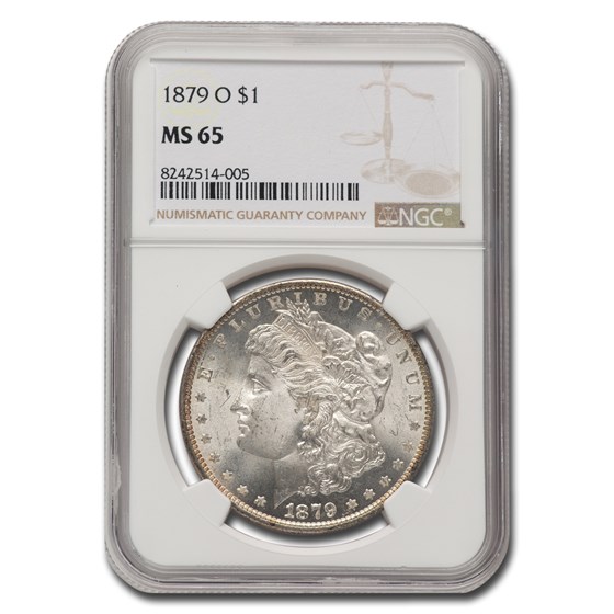 1879-O Morgan Dollar MS-65 NGC 1879-O Morgan Dollar MS-65 NGC